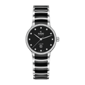 RADO Centrix Automatic Diamonds 30.5mm Black Lacquered Dial Women's Watch R30228702