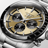 Longines Conquest Chronograph 42mm Champagne Dial Men's Watch L38354326