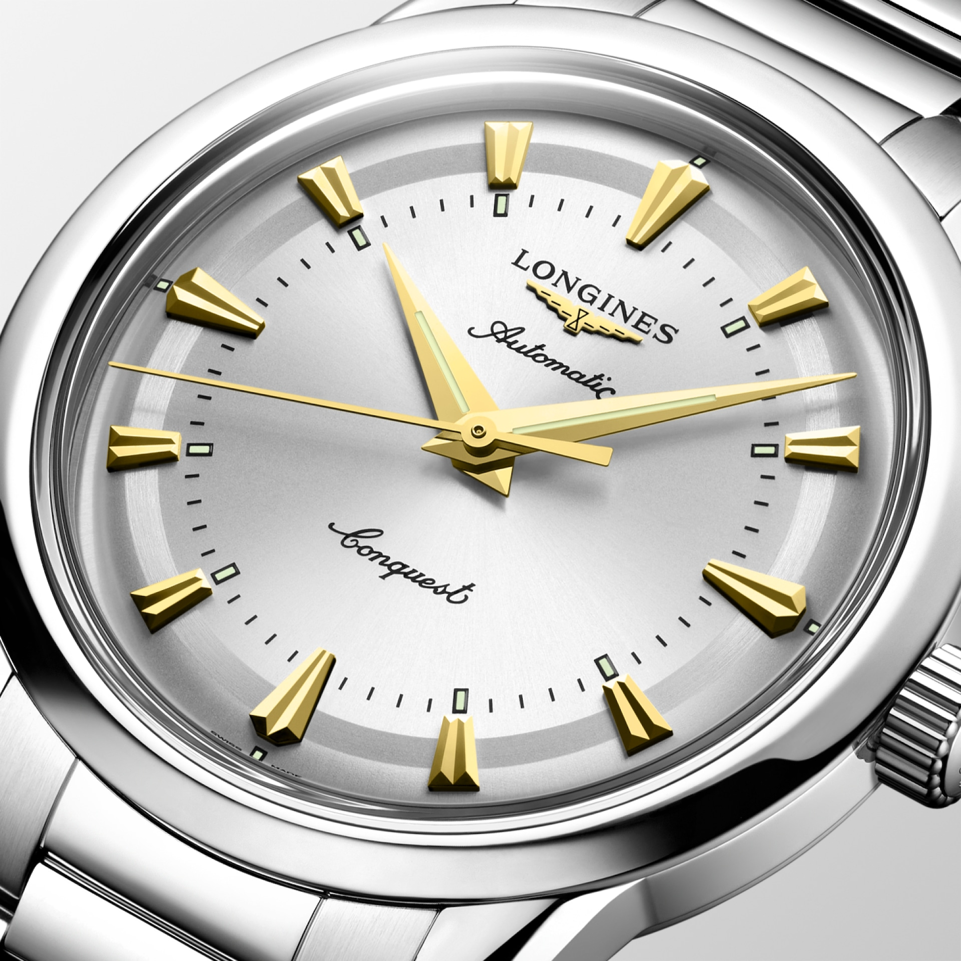 Longines Conquest Heritage 38mm Opaline Ivory Dial Men's Watch L16494726