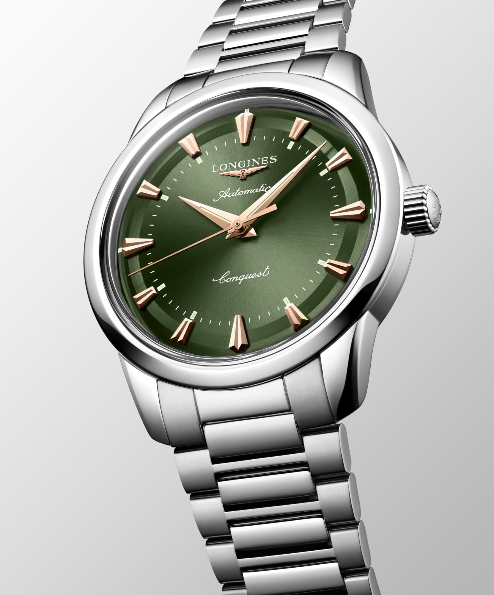 Longines Conquest Heritage 40mm Green Dial Men's Watch L16504026