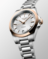 Longines Conquest 34mm Sunray Silver Dial Women's Watch L34305726