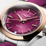 Longines Conquest 34mm Purple Dial Women's Watch L34305989