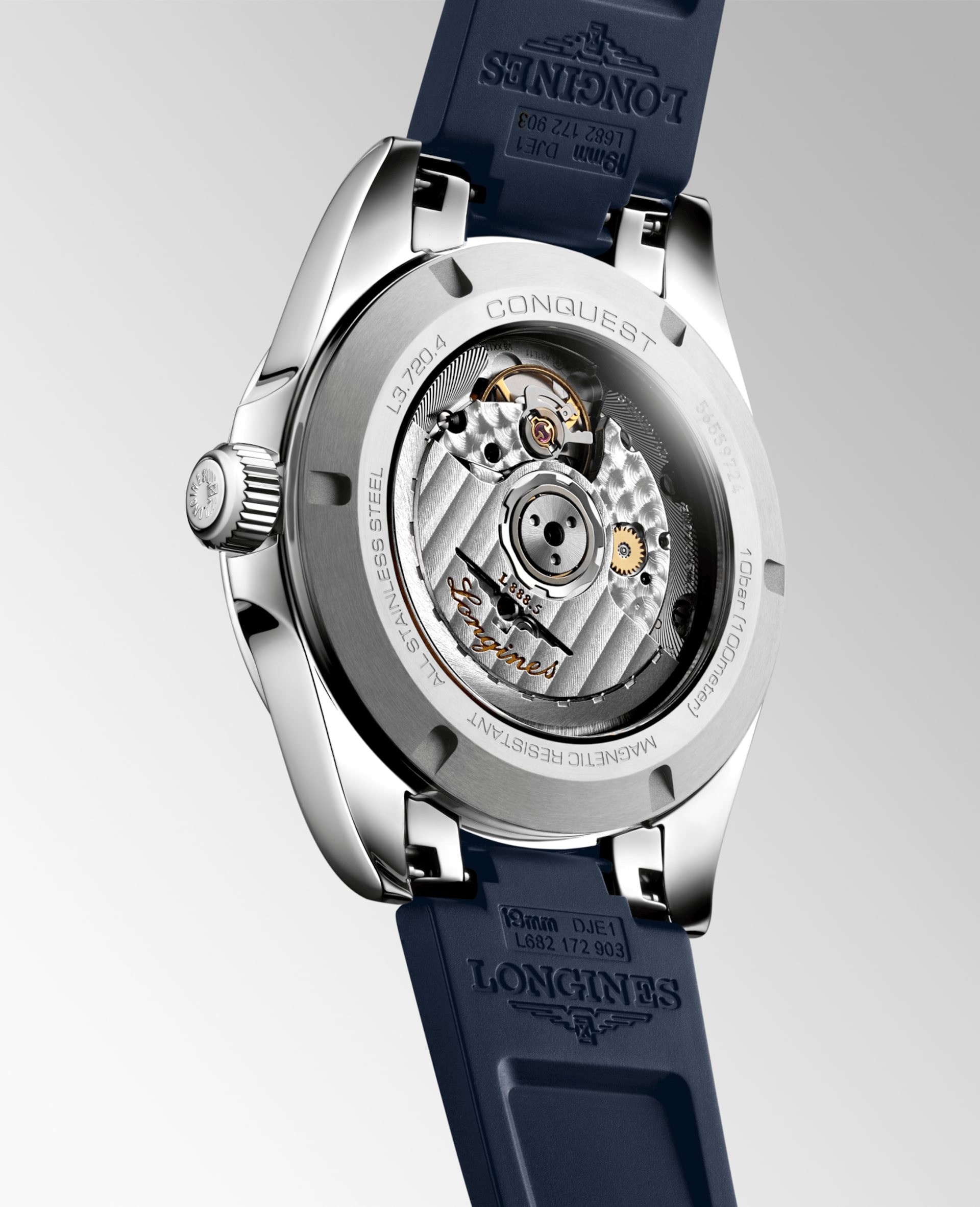 Longines Conquest 38mm Sunray Blue Dial Men's Watch L37204929