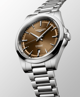 Longines Conquest 41mm Sunray Brown Dial Men's Watch L38304626