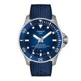Tissot Seastar 2000 Powermatic 80 44mm Blue Dial Men's Watch T1209071704100
