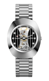 RADO DiaStar Original Open Heart 35mm Black Dial Men's Watch R12063103
