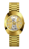 Rado DiaStar Original Open Heart 35mm Yellow Gold PVD Men's Watch R12064263