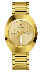 Rado DiaStar Original 38mm Yellow Gold PVD Men's Watch R12161253