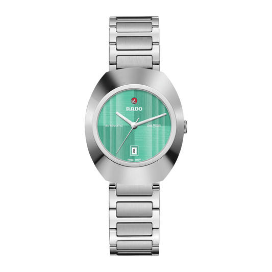 Rado DiaStar Original 30mm Automatic Turquoise Dial Women's Watch R12170323