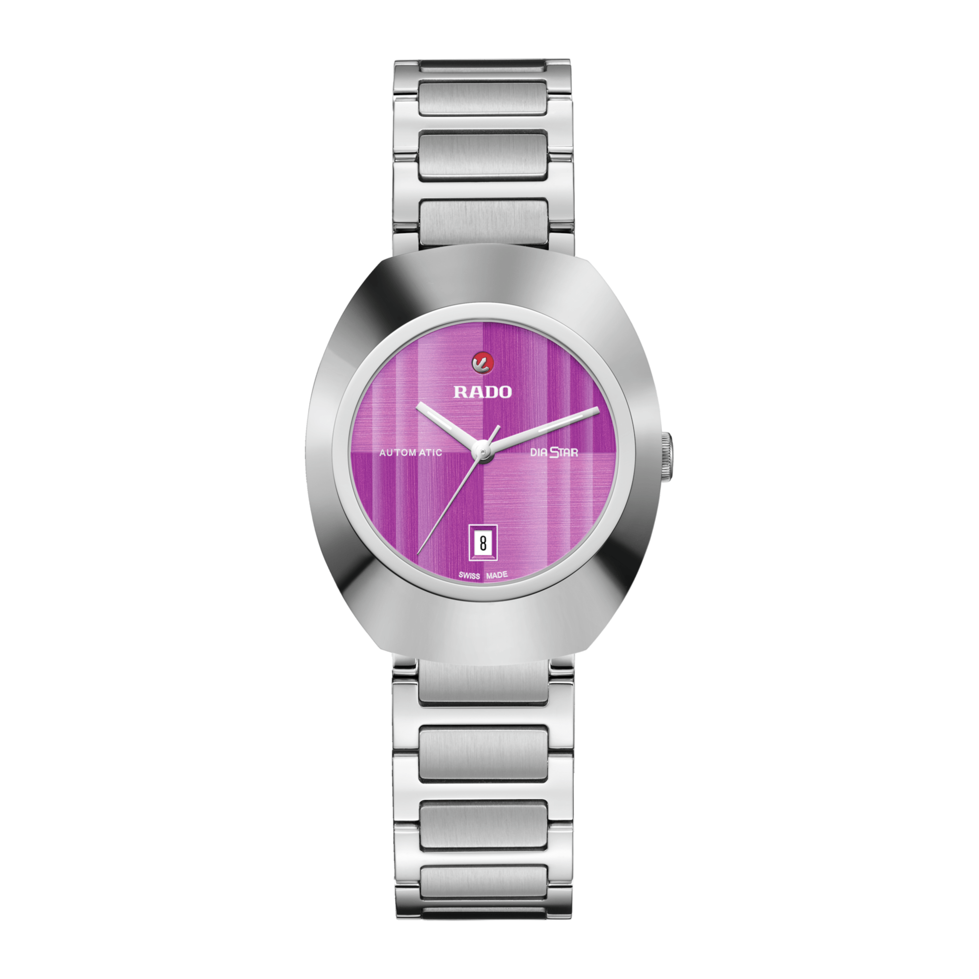 Rado DiaStar Original 30mm Automatic Purple Dial Women's Watch R12170333