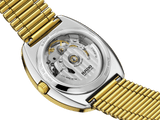 Rado DiaStar Original Open Heart 35mm Yellow Gold PVD Men's Watch R12064263