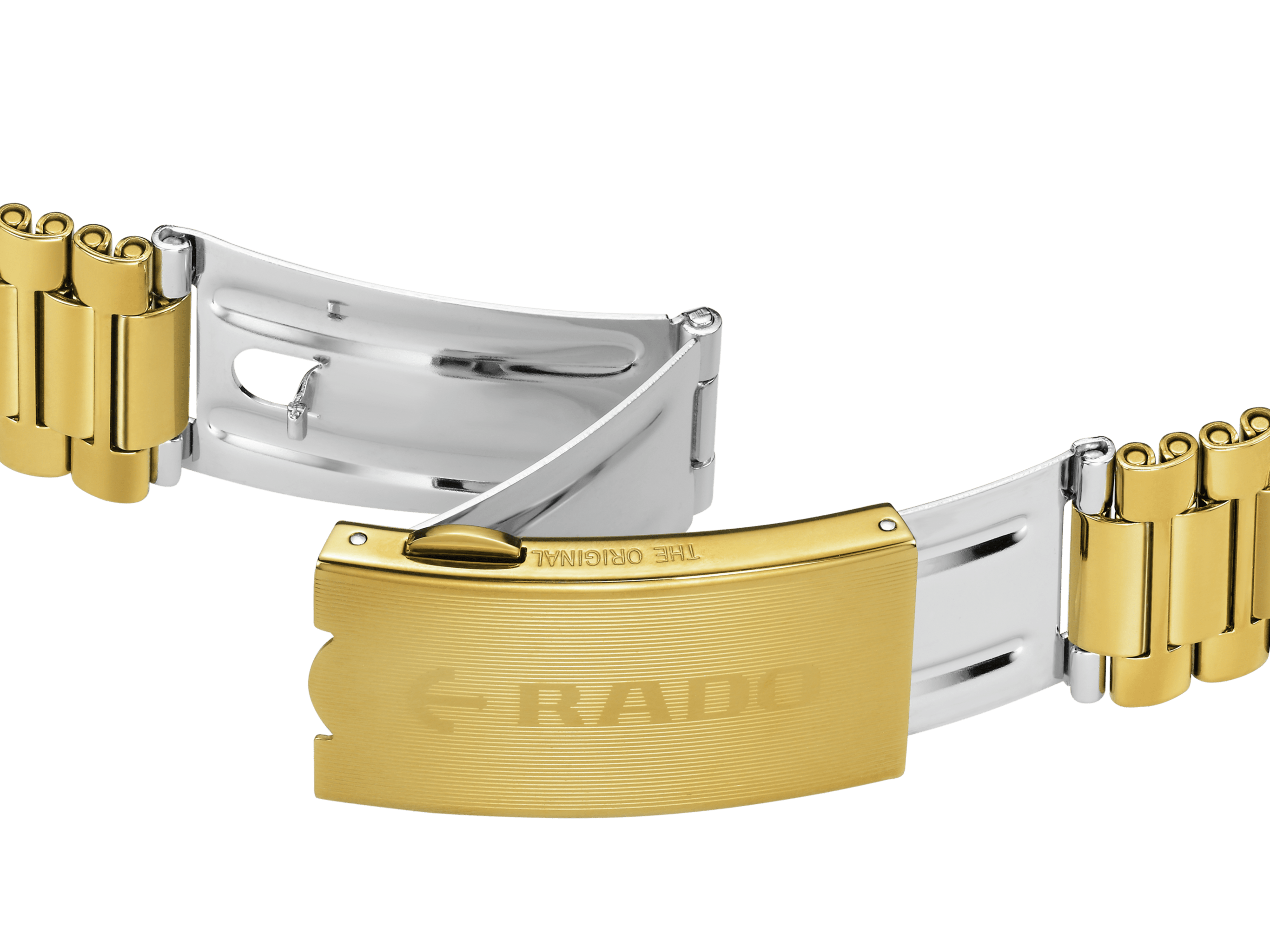 Rado DiaStar Original Open Heart 35mm Yellow Gold PVD Men's Watch R12064263