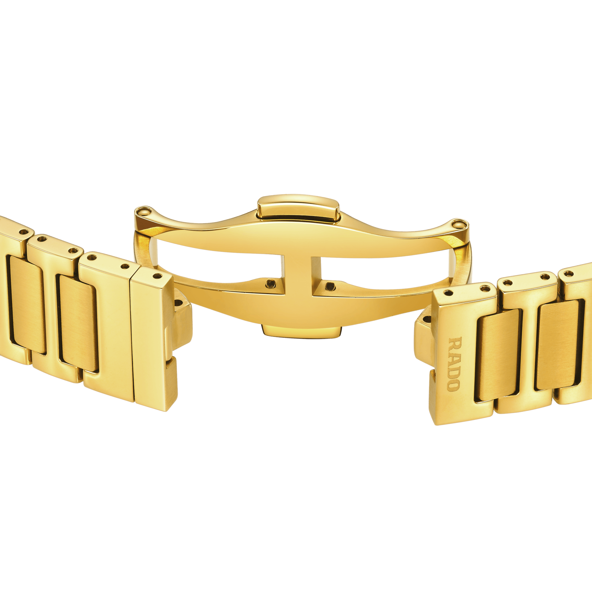 RADO DiaStar Original 30mm Automatic Rhodium-Yellow Dial Women's Watch R12171643