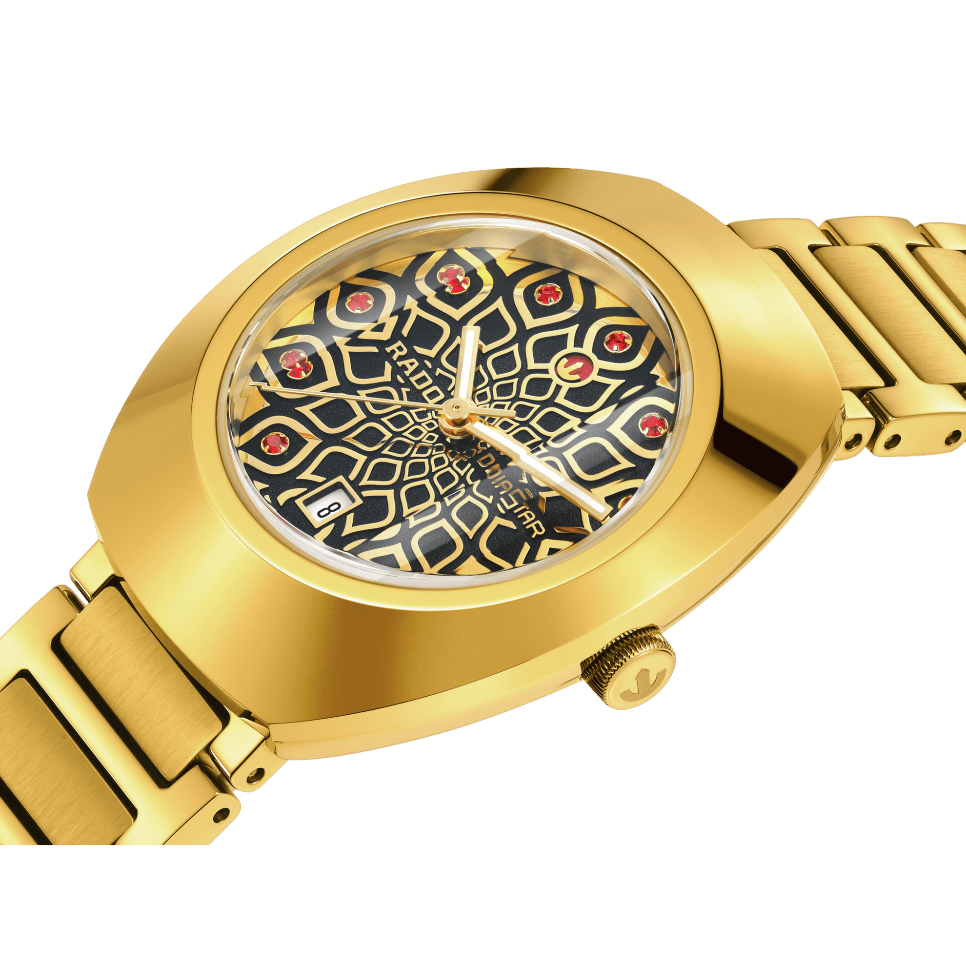 RADO DiaStar Original 30mm Automatic Black-Yellow Dial Women's Watch R12171653