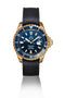 SOLAR AQUA Deep Bay Bronze Blue 45mm Blue Dial Men's Watch SA0030.0004