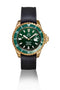 SOLAR AQUA Deep Bay Bronze Green 45mm Green Dial Men's Watch SA0030.0005