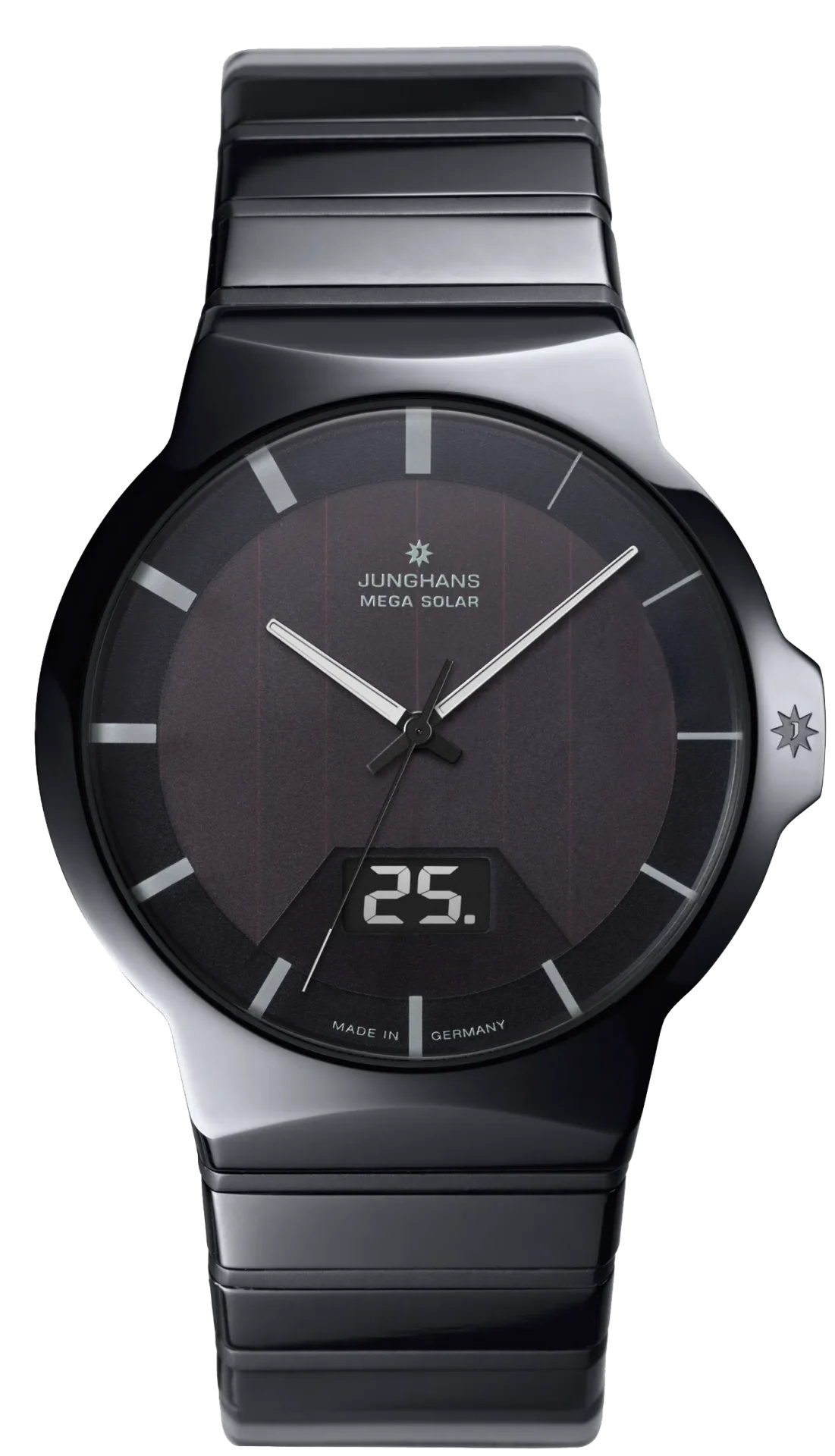 Junghans Force Mega Solar 40.4mm Anthracite Dial Men's Watch 18/1133.44