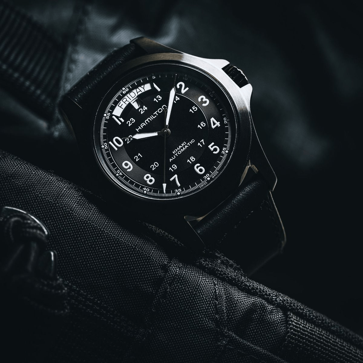 Hamilton Khaki Field King Auto 40mm Black Dial Men's Watch H64465733