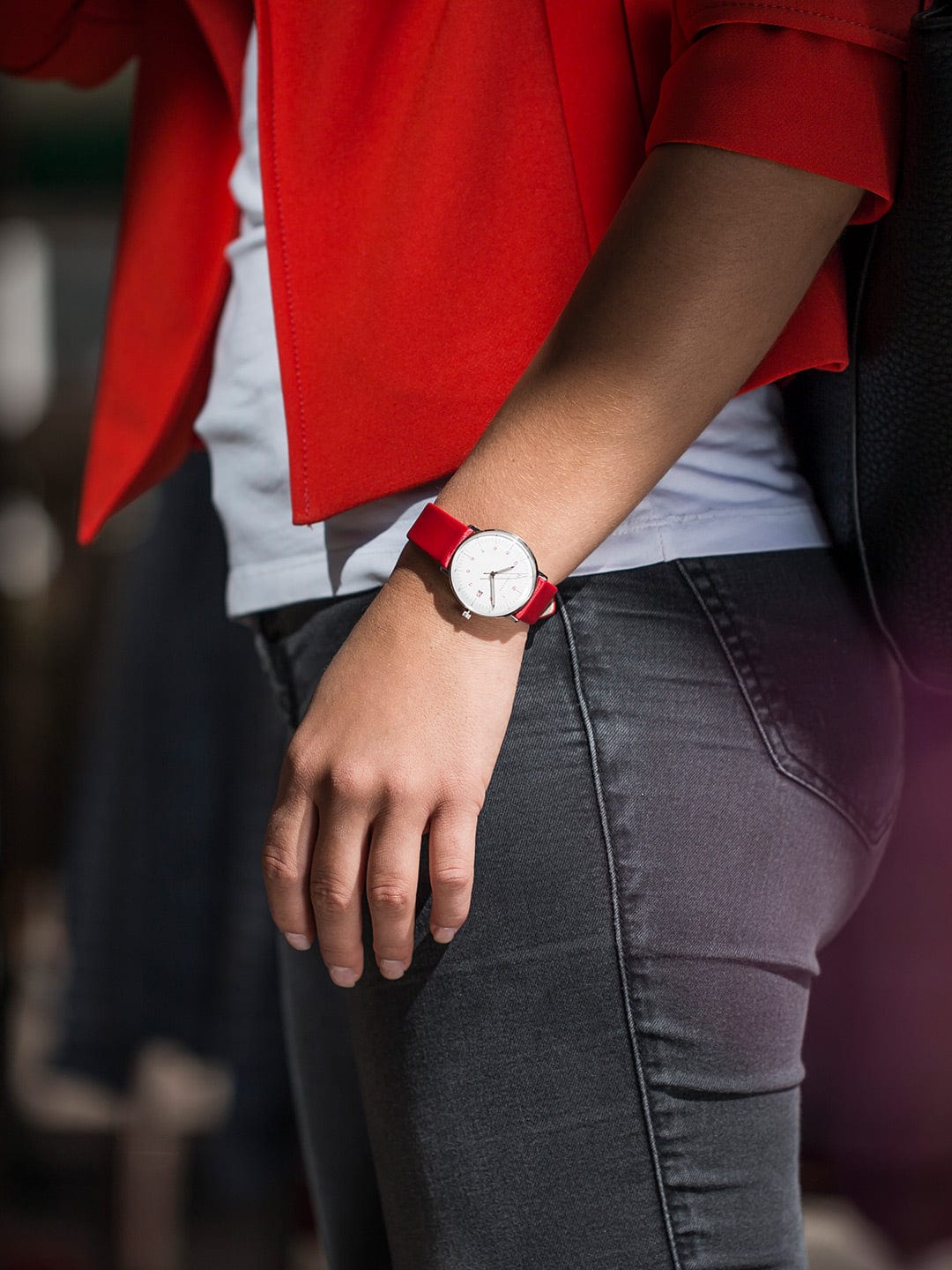 Junghans Max Bill Damen 32.7mm Matt White Dial Women's Watch 47/4541.02