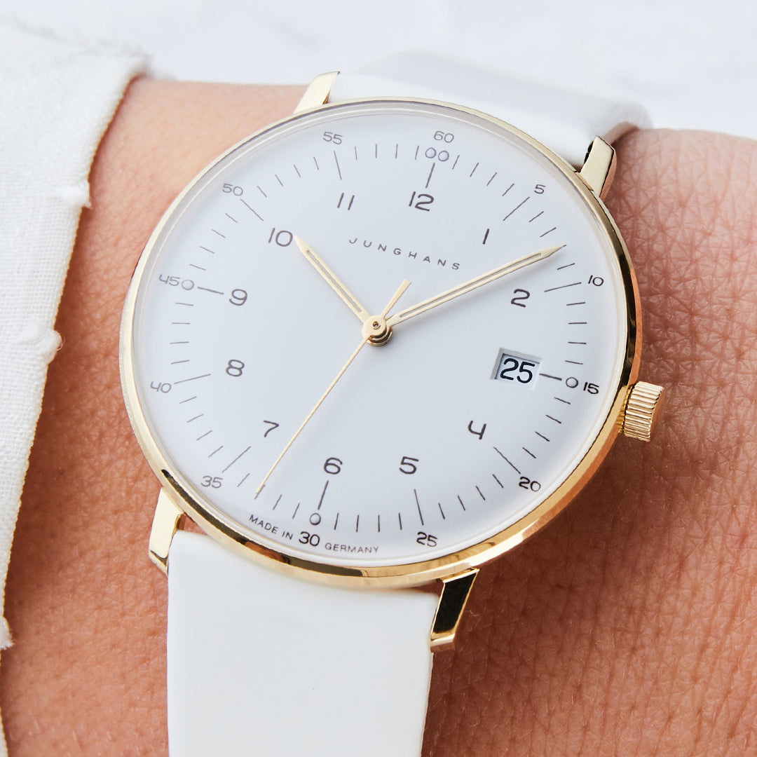 Junghans max bill Damen 33mm White Dial Women's Watch 47/7451.02