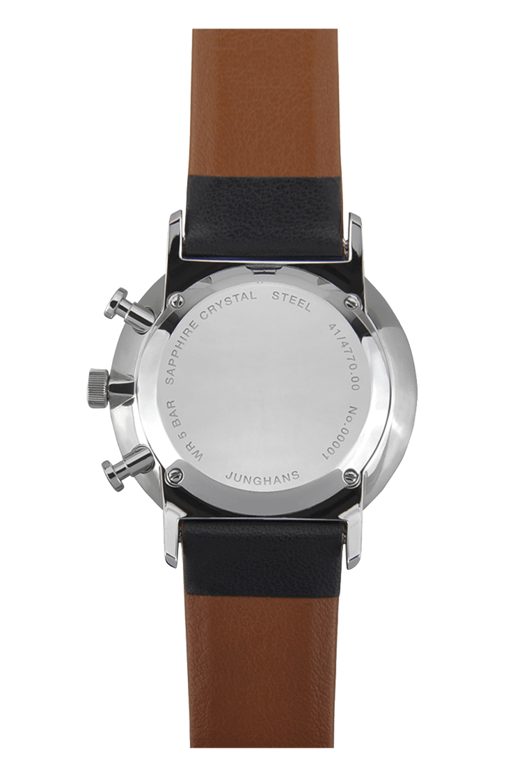 Junghans FORM C 40mm Matt Silver Dial Men's Watch 41/4771.00