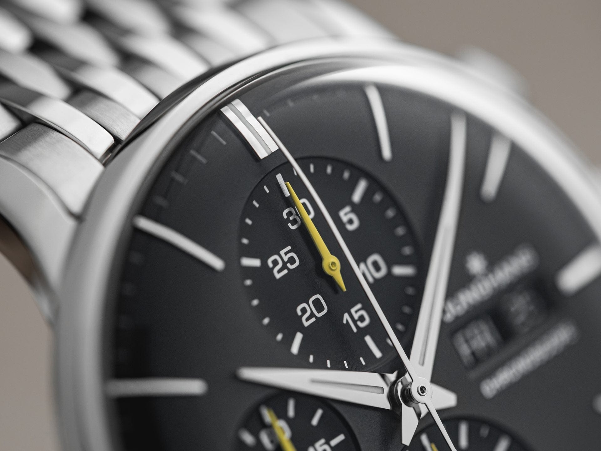 Junghans Meister Chronoscope 40.7mm Matt Dark Grey Dial Men's Watch 27/4429.47