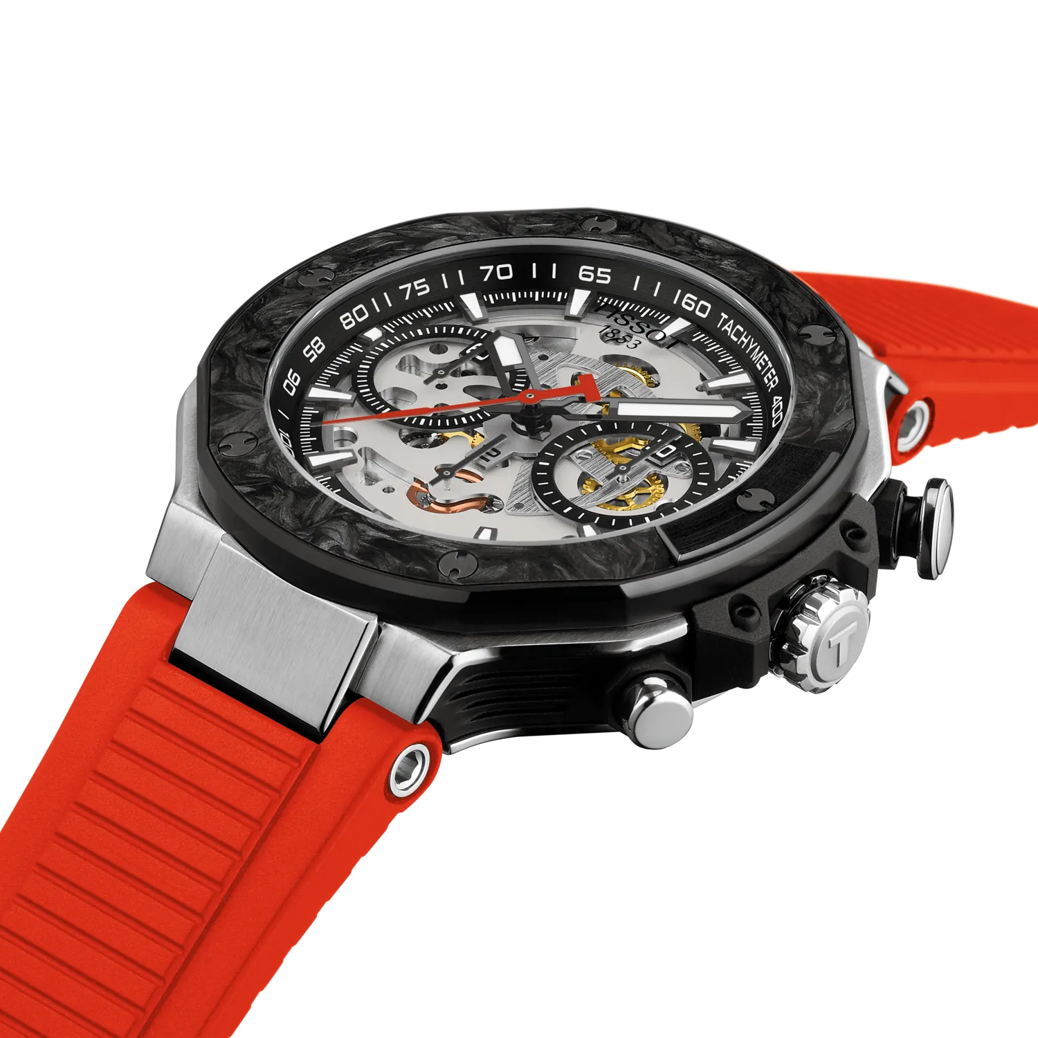 Tissot T-Race MotoGP 2026 45mm Transparent Dial Men's Watch T1414622705100