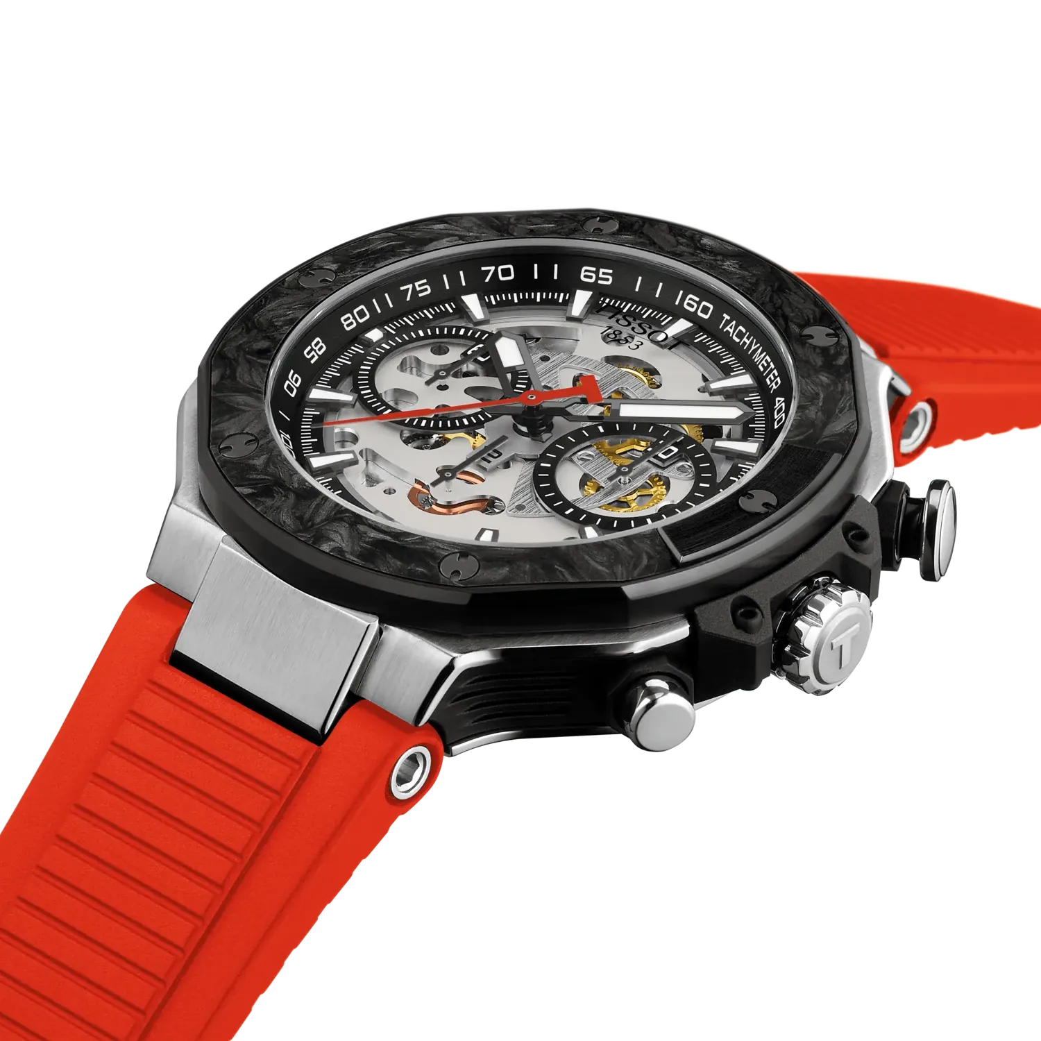 Tissot T-Race MotoGP 2026 45mm Transparent Dial Men's Watch T1414622705100