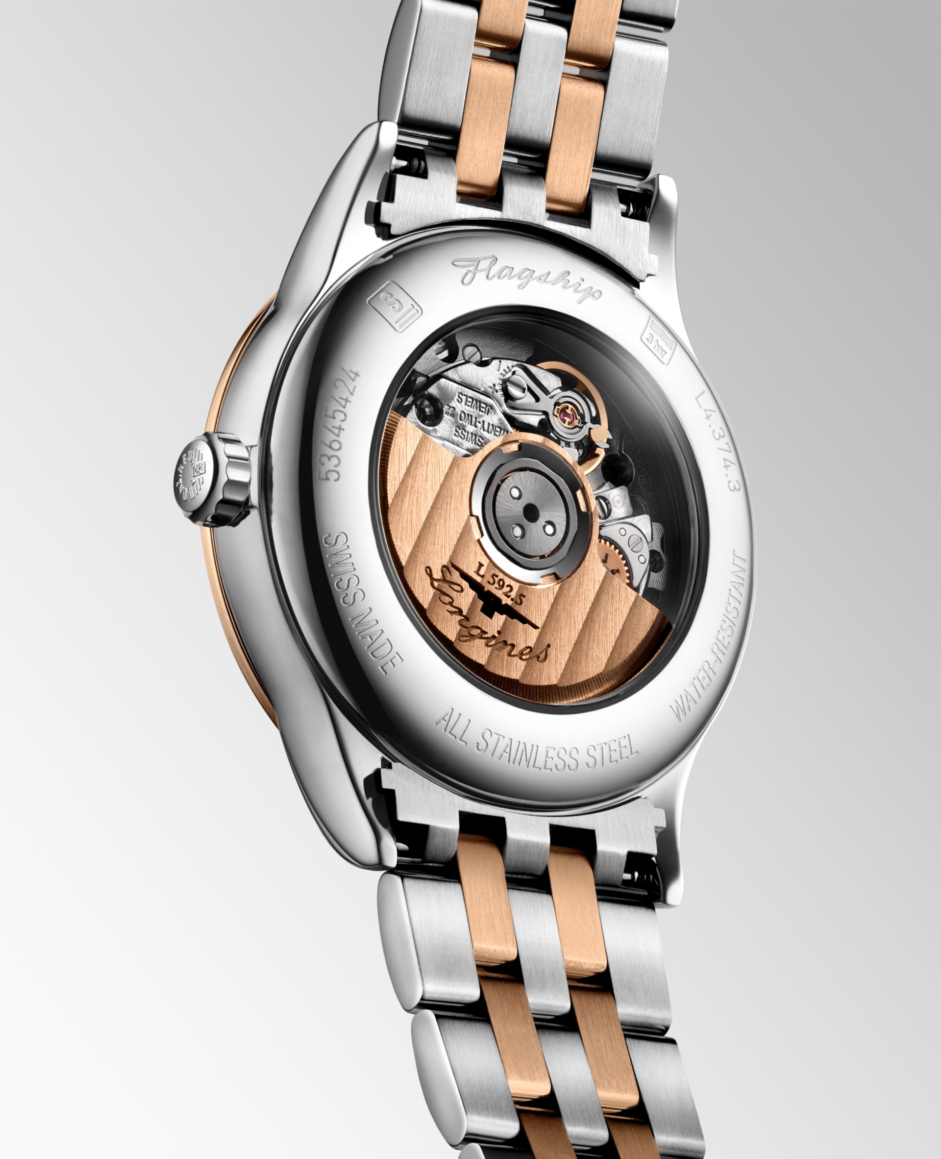 Longines Flagship Classic 30mm Sunray Brown Dial Women's Watch L43743087