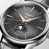 Longines Flagship Heritage 38.5mm Moonphase Anthracite Dial Men's Watch L48154522