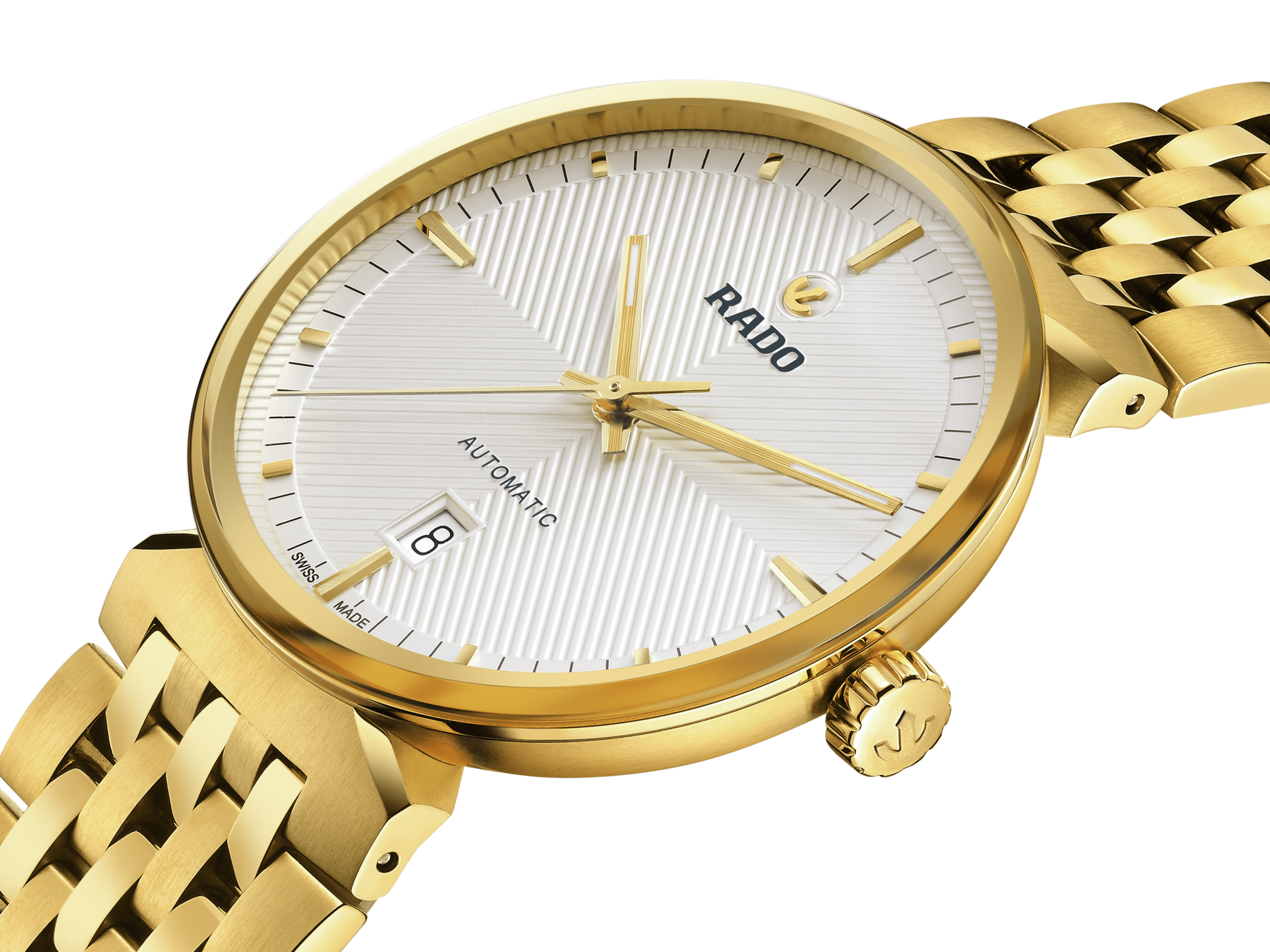 RADO Florence Automatic 39mm Yellow Gold PVD Men's Watch R48904013