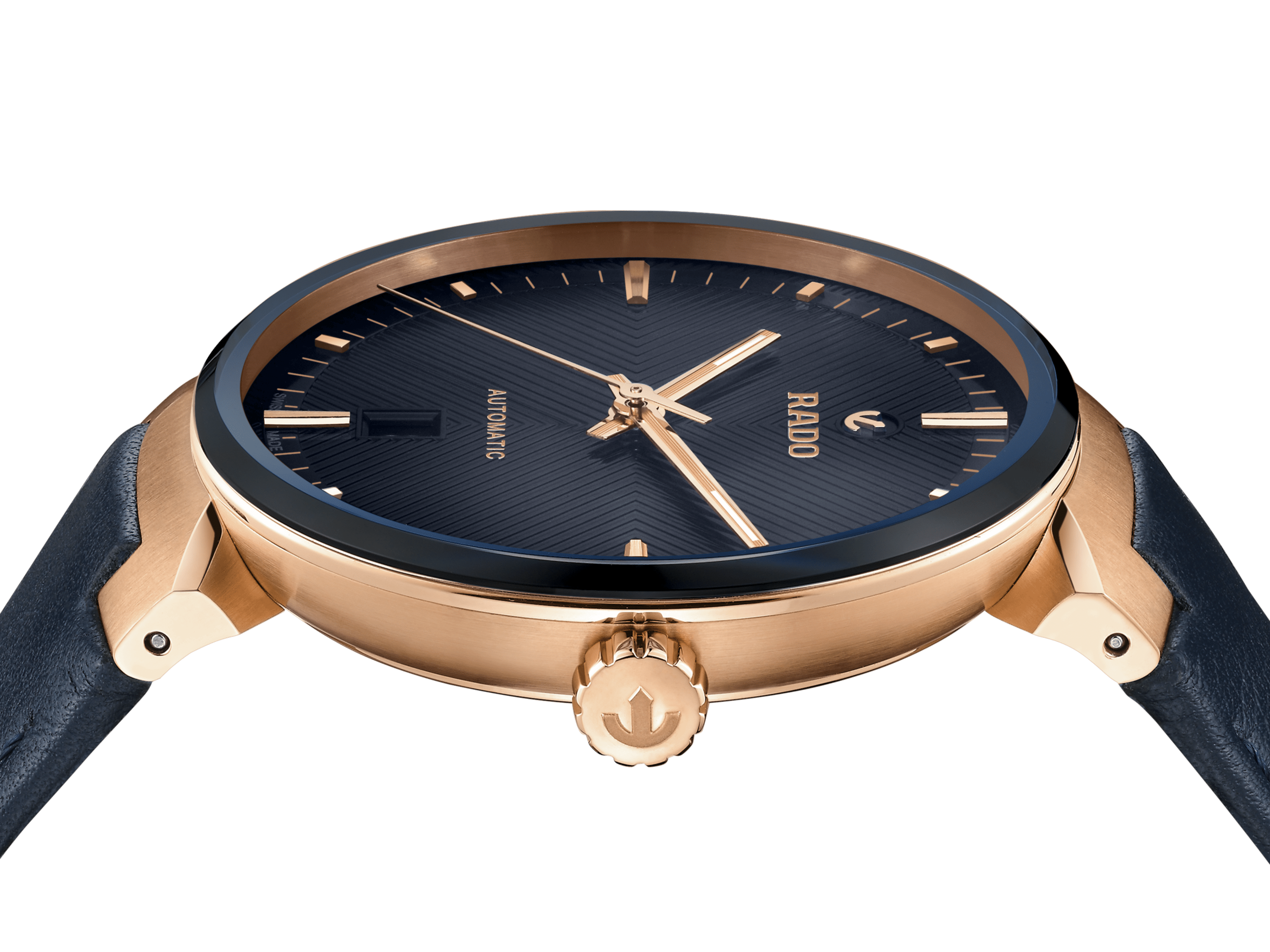 RADO Florence Automatic 39mm Blue-Rose Gold Men's Watch R48905205