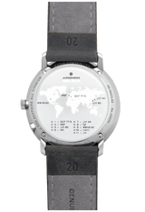 Junghans Max Bill Mega Solar 38mm Matt Light Grey Dial Women's Watch 59/2023.02