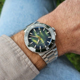 Oris Aquis Date Kelp Forest Limited Edition 41.5mm Green Dial Men's Watch 01 733 7787 4187-Set