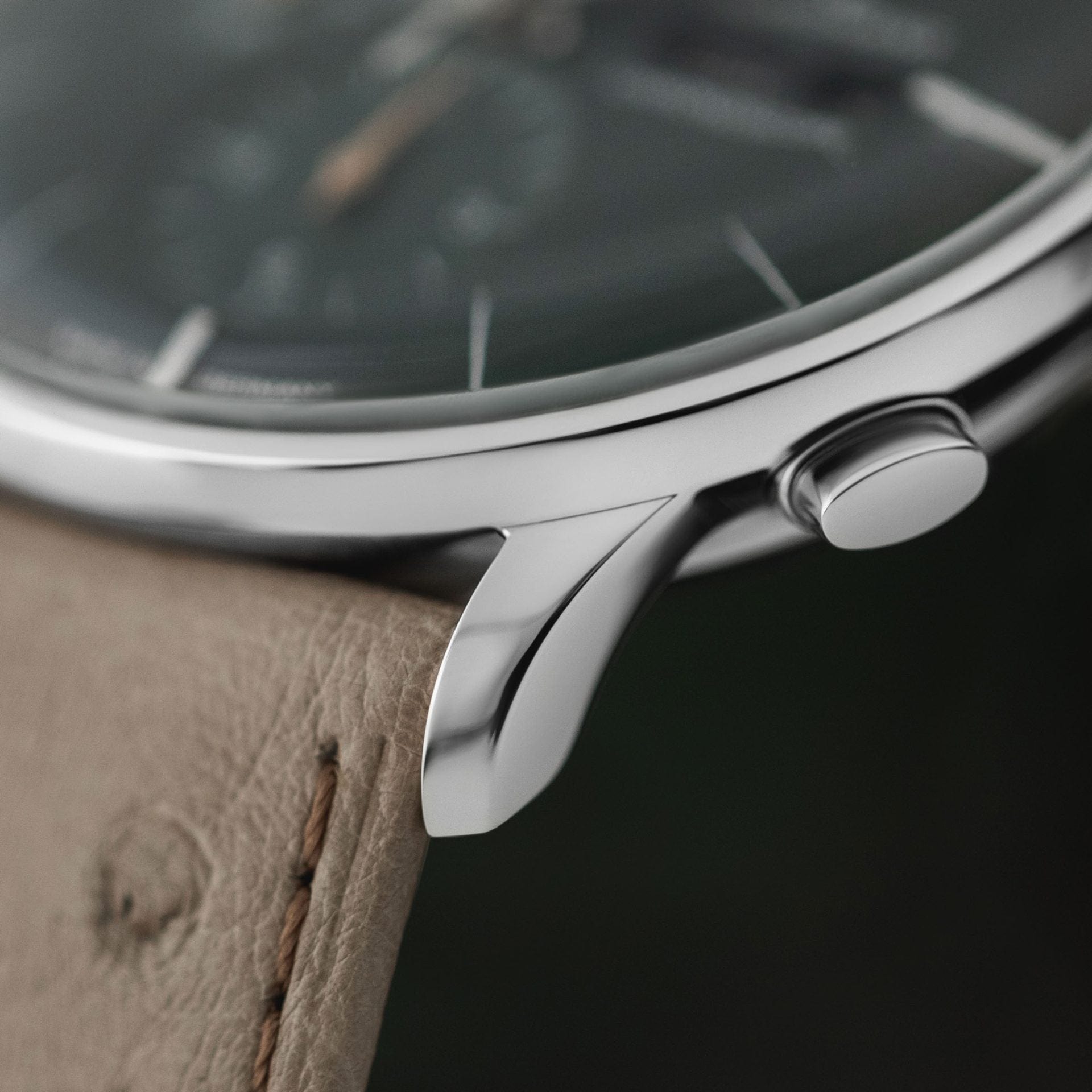 Junghans Meister Chronoscope 40.7mm Fir Green Dial Men's Watch 27/4222.03