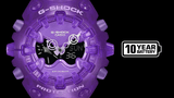 G-Shock Analog-Digital GA-V01 Series 58.2mm Deep Purple-Digital Dial Men's Watch GAV01SKE-6A