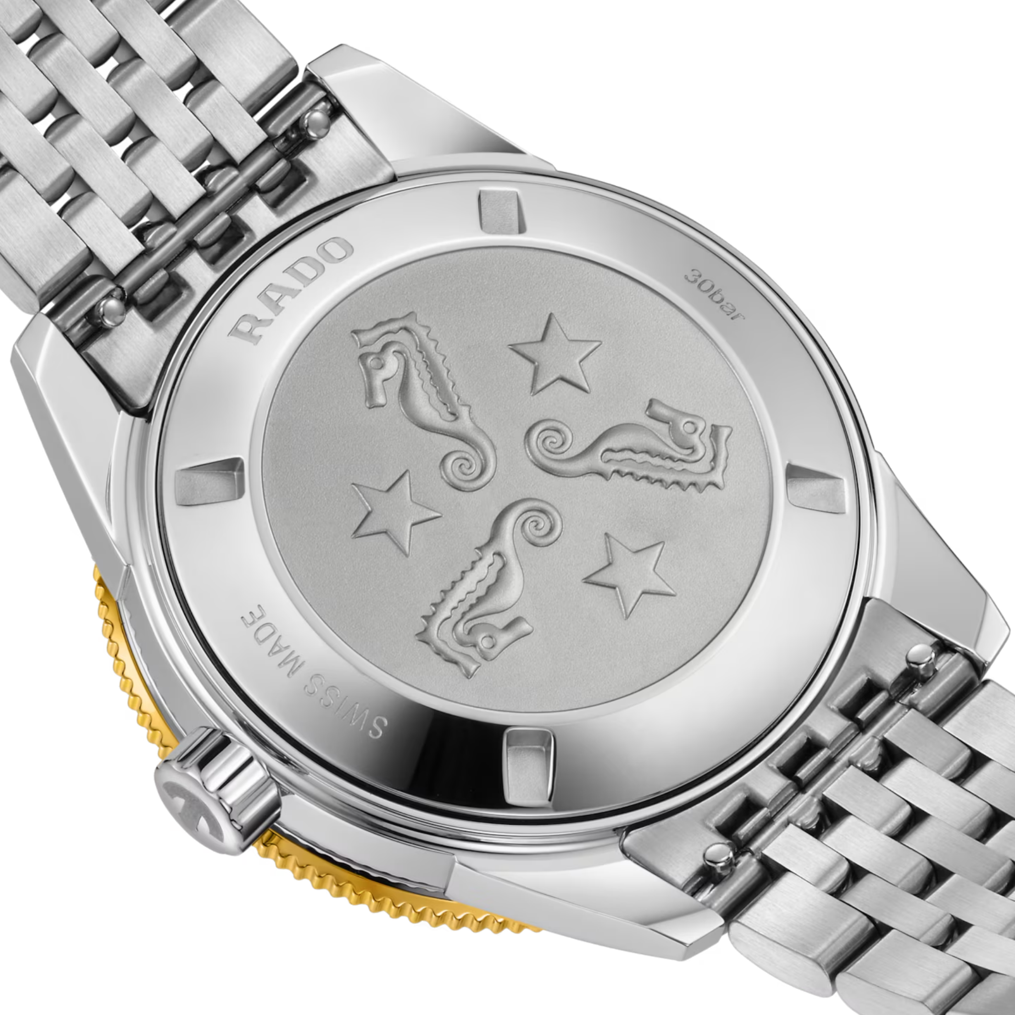 Rado Captain Cook Automatic 39mm Gold Dial Men's Watch R32223258