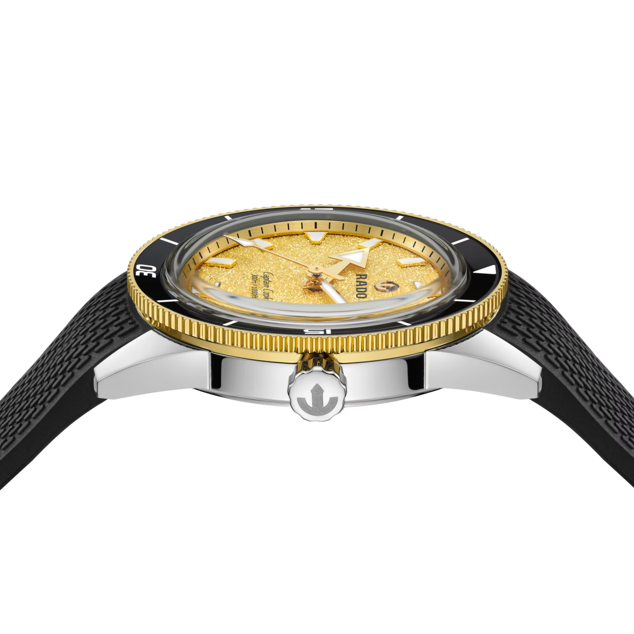 Rado Captain Cook Automatic 39mm Gold Dial Men's Watch R32223258