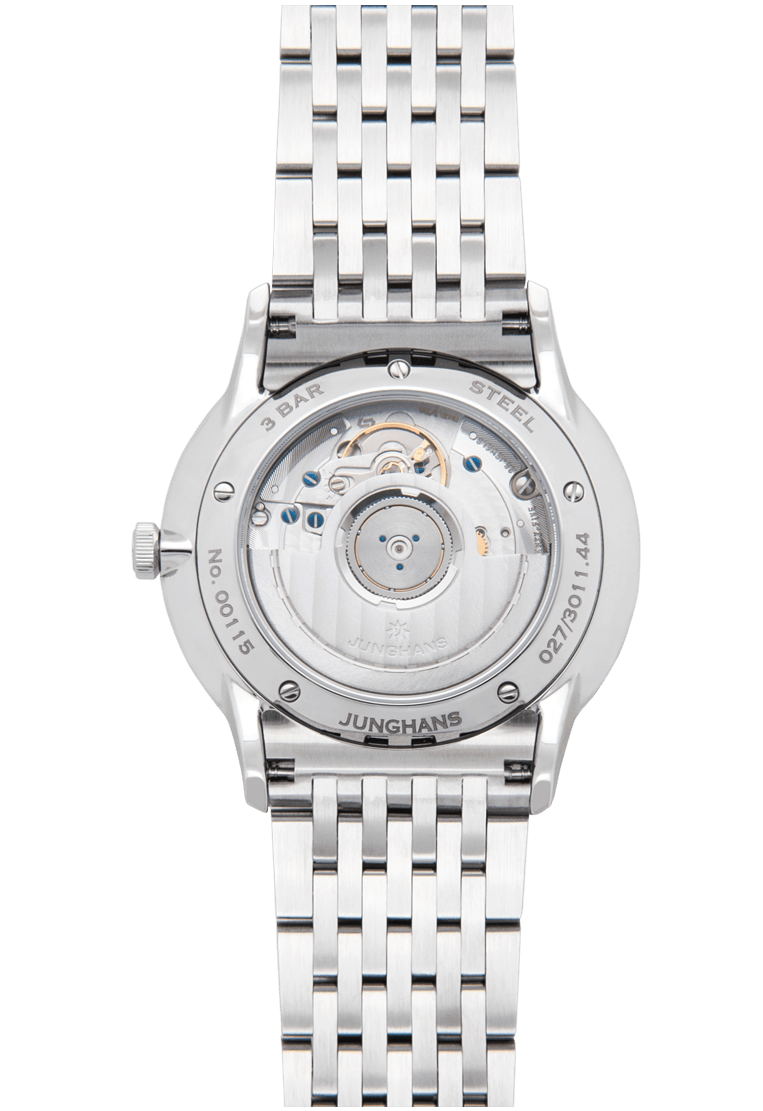 Junghans Meister Worldtimer 40.4mm Matt Silver Dial Men's Watch 27/3011.45