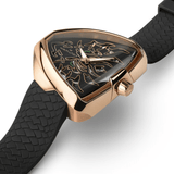 Hamilton Ventura Elvis80 Skeleton Auto Rose Gold Men's Watch H24525332