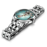 Hamilton Jazzmaster Open Heart Auto 36mm Blue Dial Women's Watch H32215143