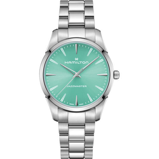 Hamilton Jazzmaster Quartz 40mm Blue Dial Men's Watch H32461161