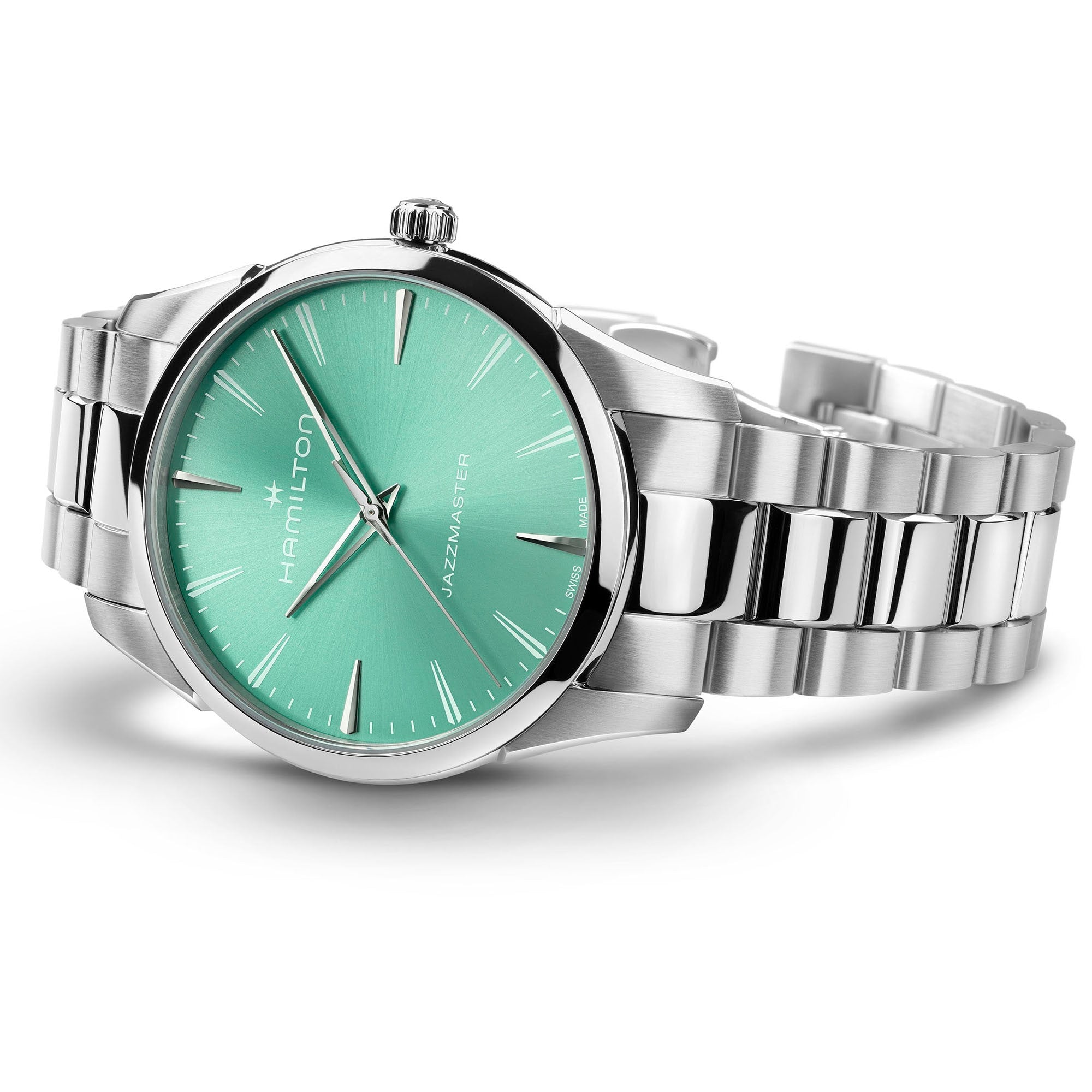 Hamilton Jazzmaster Quartz 40mm Blue Dial Men's Watch H32461161