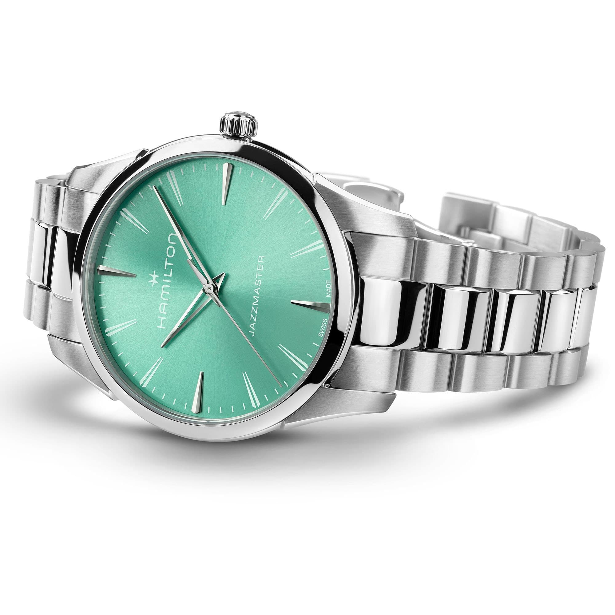 Hamilton Jazzmaster Quartz 40mm Blue Dial Men's Watch H32461161