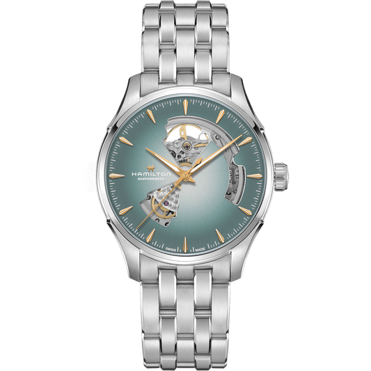 Hamilton Jazzmaster Open Heart Auto 40mm Blue Dial Men's Watch H32675141