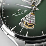 Hamilton Jazzmaster Open Heart 40mm Green Dial Men's Watch H32675160