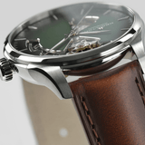 Hamilton Jazzmaster Open Heart Auto 40mm Green Dial Men's Watch H32675560