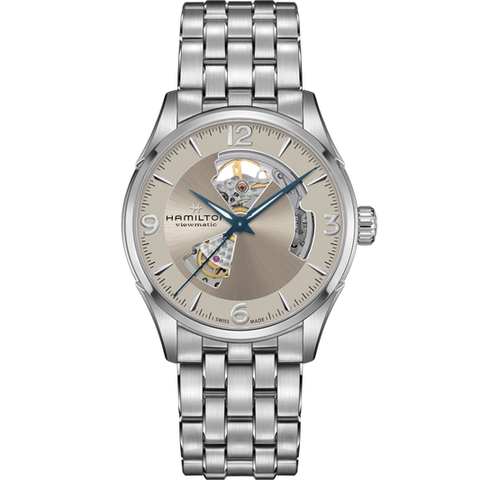 Hamilton Jazzmaster Open Heart Auto 42mm Beige Dial Men's Watch H32705121