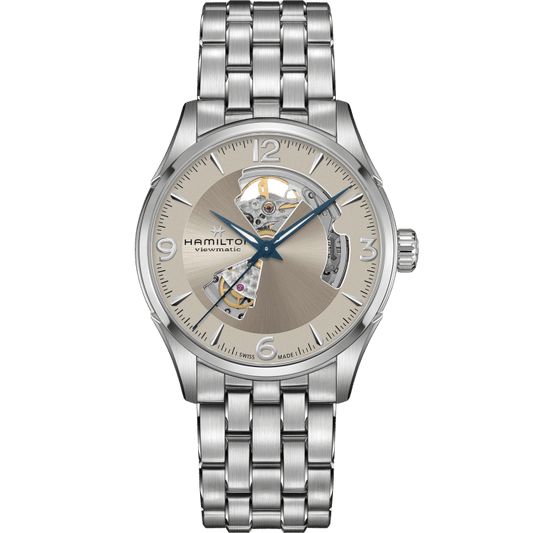 Hamilton Jazzmaster Open Heart Auto 42mm Beige Dial Men's Watch H32705121