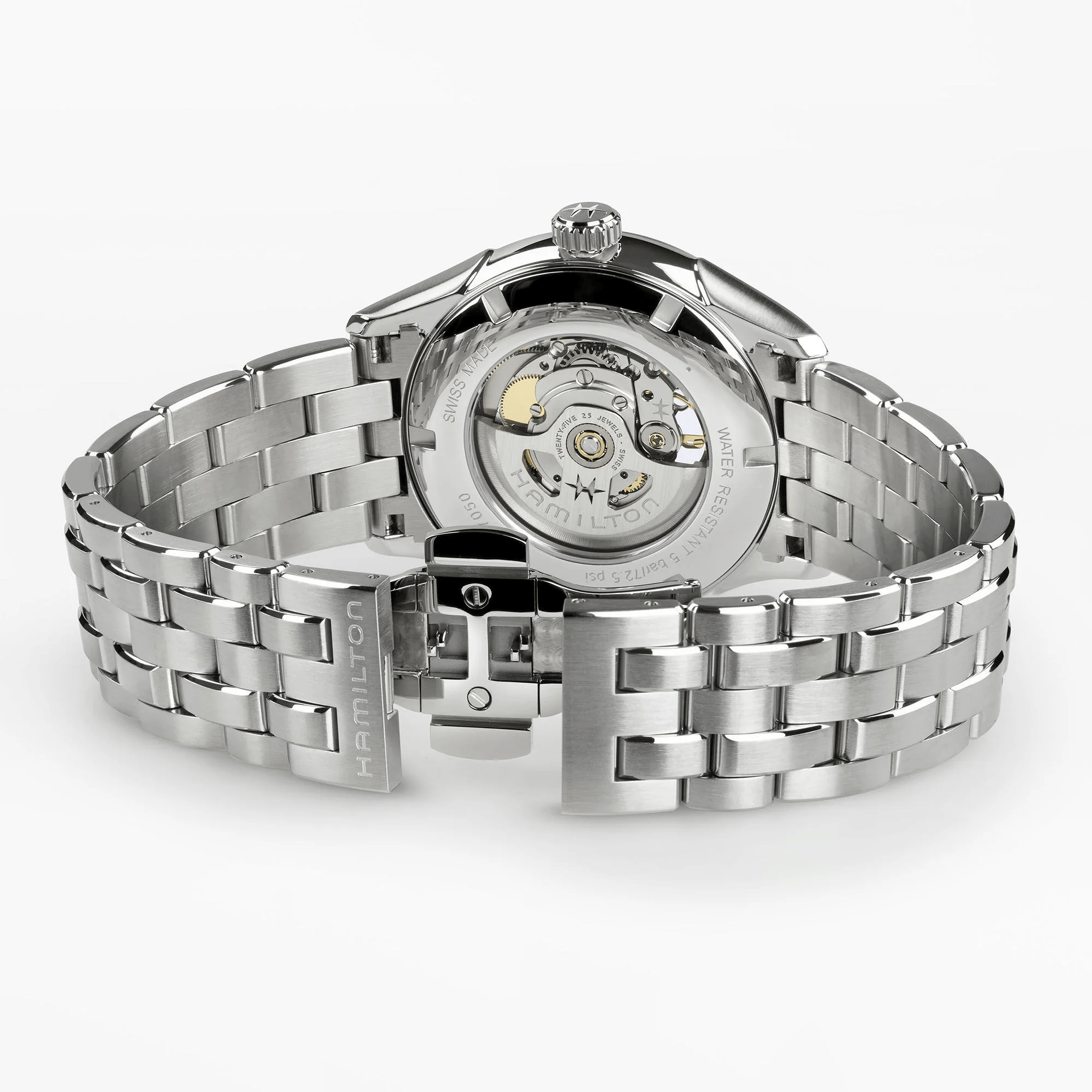 Hamilton Jazzmaster Open Heart Auto 42mm Grey Sunray-Brushed Dial Men's Watch H32705180